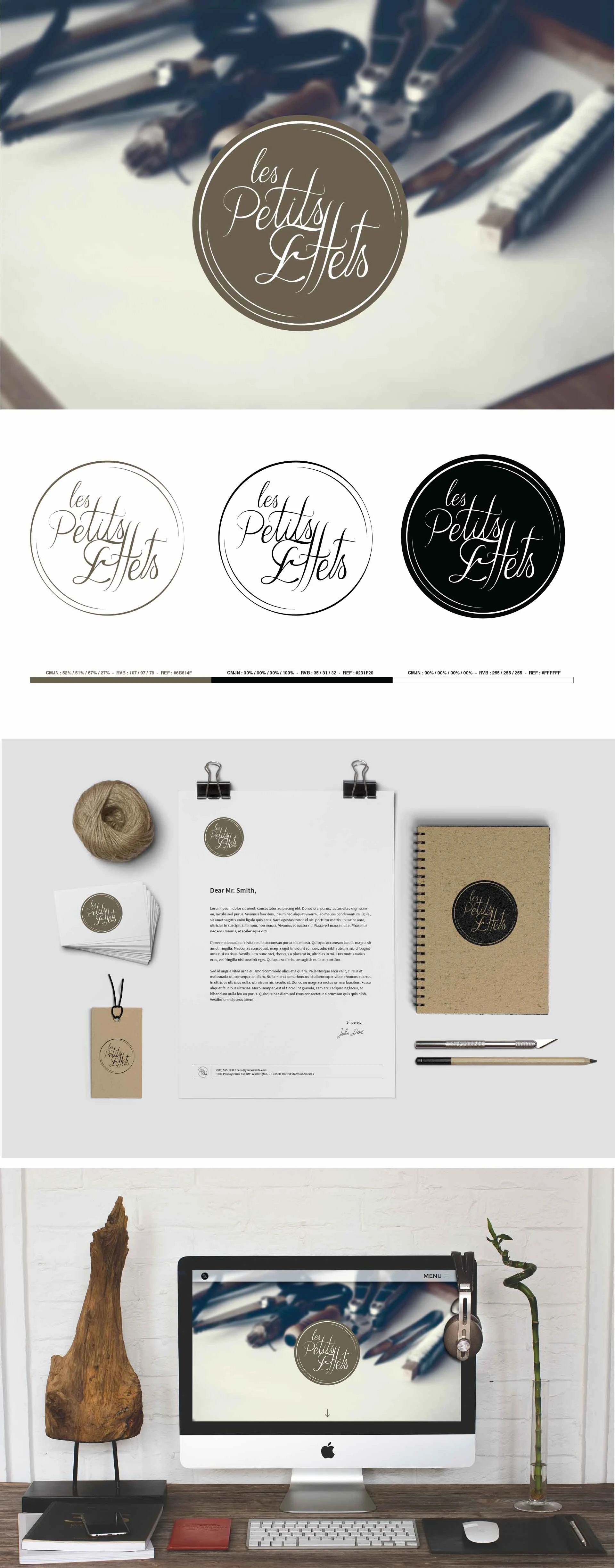 mise en situation charte graphique les petits effets