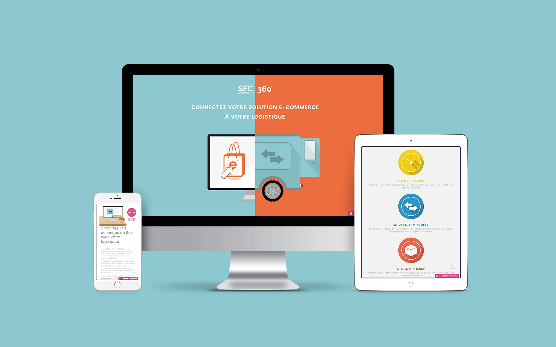 mise en situation web design sfc-logistique